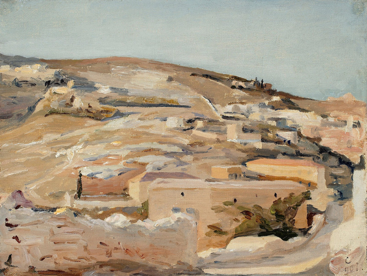 Nazareth From the journey to Palestine 1901
