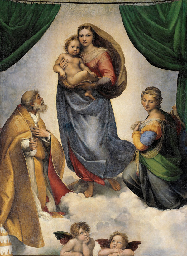 The Sistine Madonna between 1512 and 1513