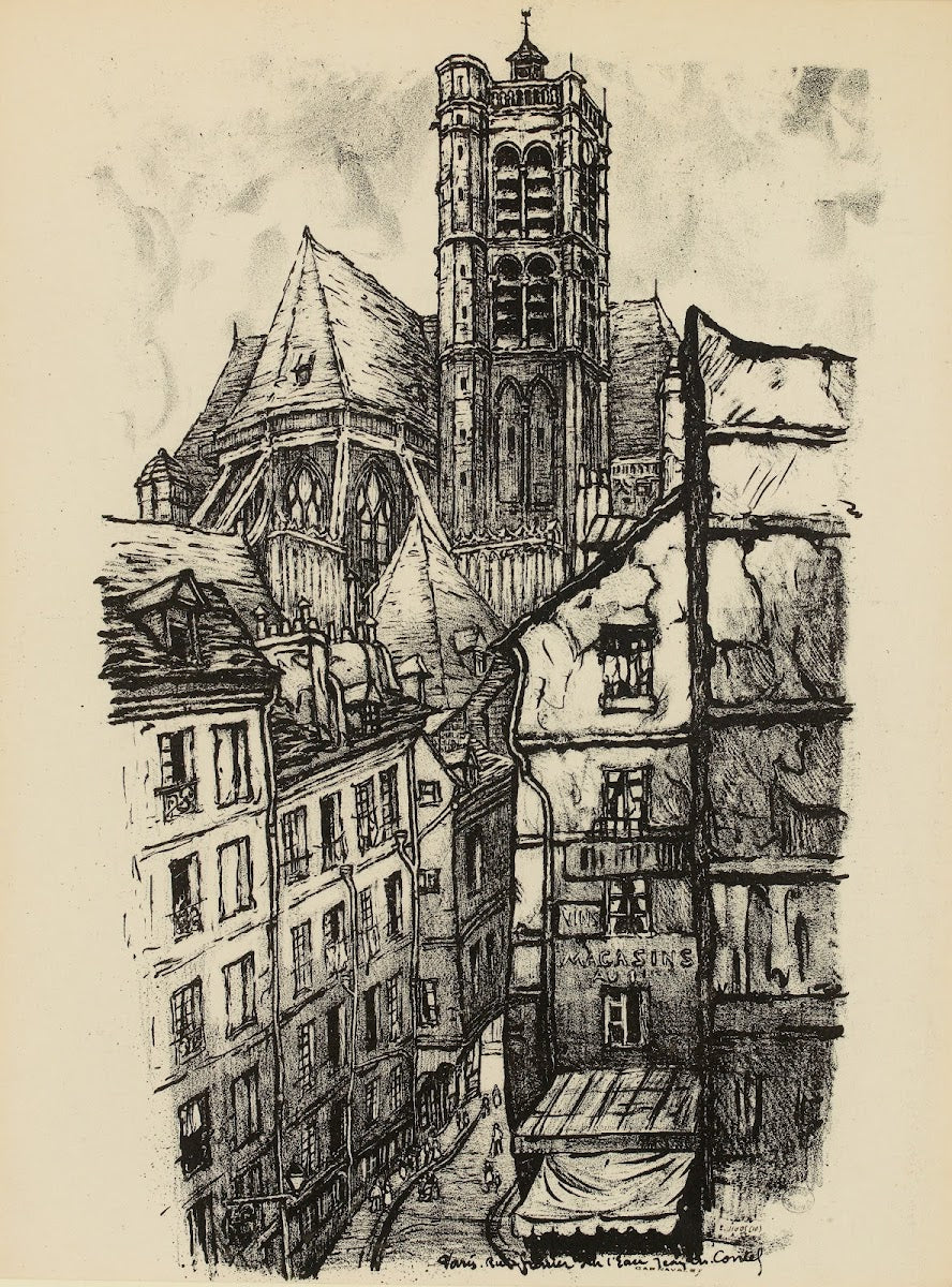 Rue Grenier sur lEau 1921