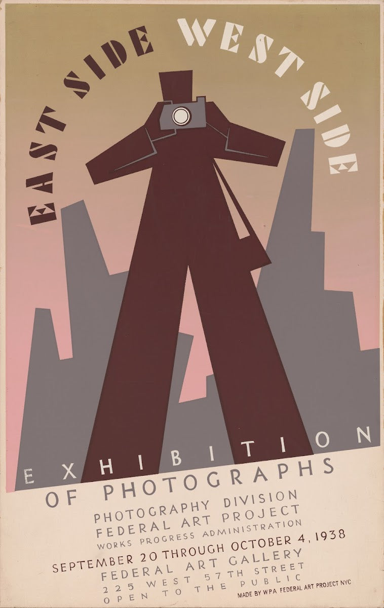 East side West side exhibition of photographs 1938