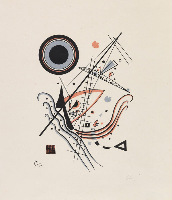Lithographie Blau 1922