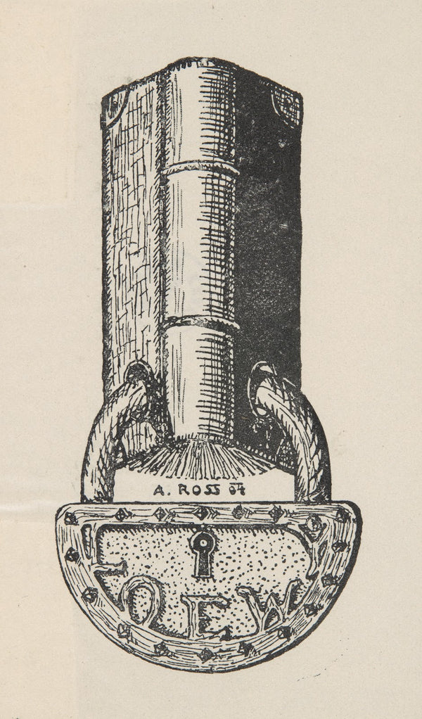 Ekslibris Loewy 1904