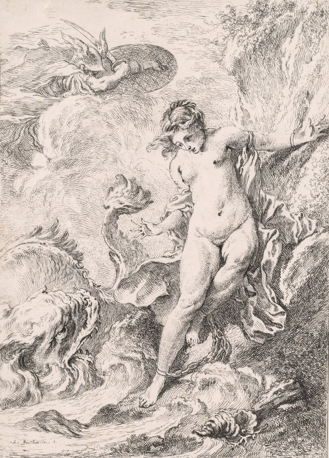 Andromeda Andromède 1734