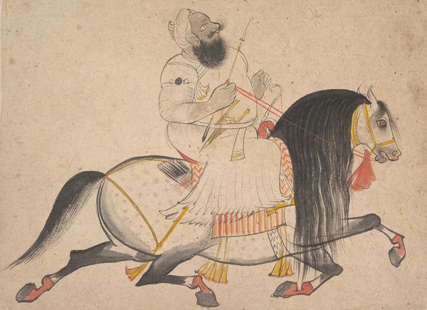 Equestrian Portrait of a Noble ca 1775