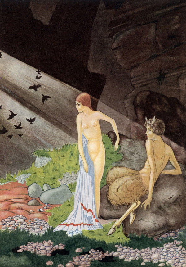 A swift shadow darkened the passage 1926
