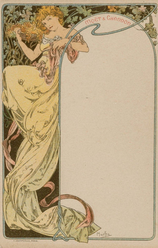 Menu Card circa 1900