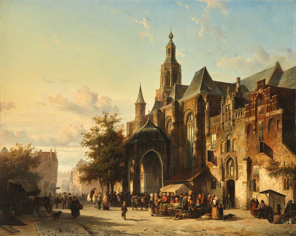 Market Square Nijmegen 1849