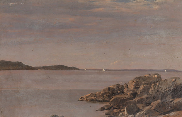 Mt Desert Island Maine Coast 1850