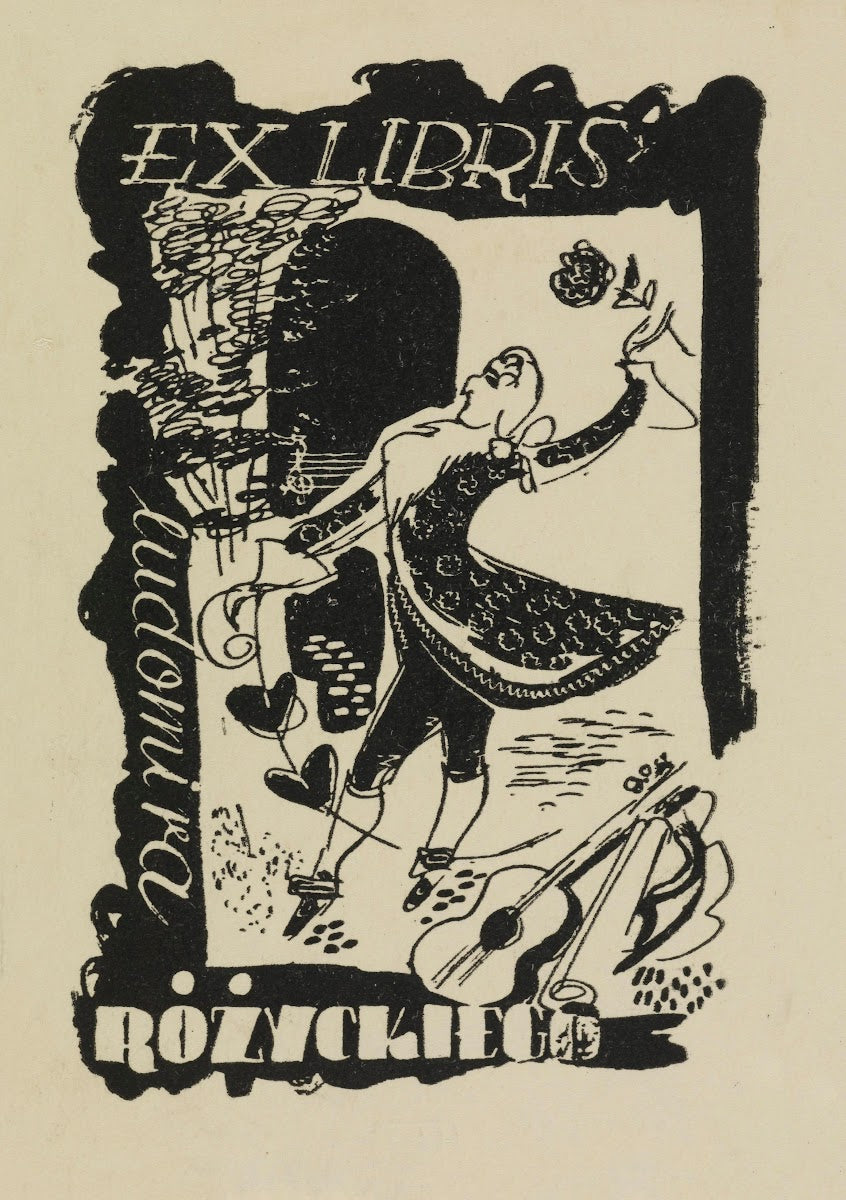 Ex libris Ludomira Różyckiego 1944