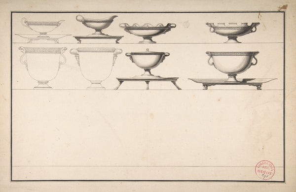 Studies of Eight Silver Pieces