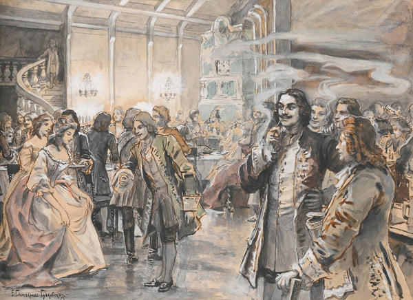 Easter Celebrations At The Court Of Peter The Great