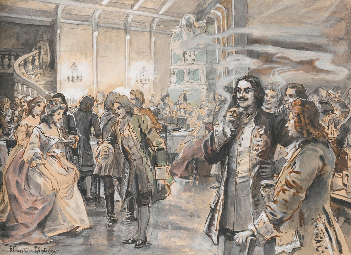 Easter Celebrations At The Court Of Peter The Great