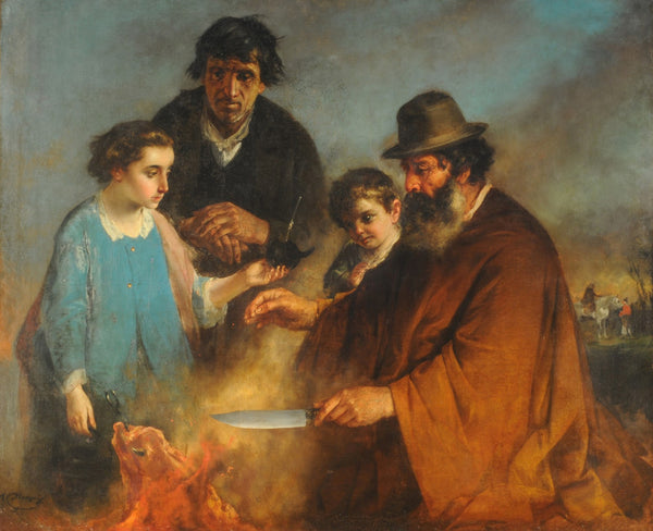 El asado Ca 1871