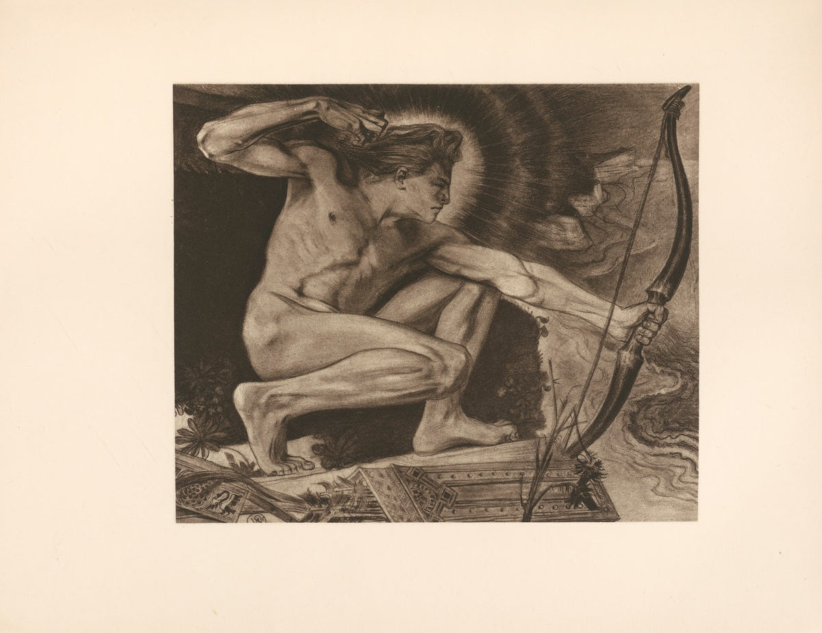 Apollo razi grotami pomoru Iljada 1897