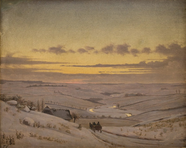 Vinteraften ved Susåen 1837 1910