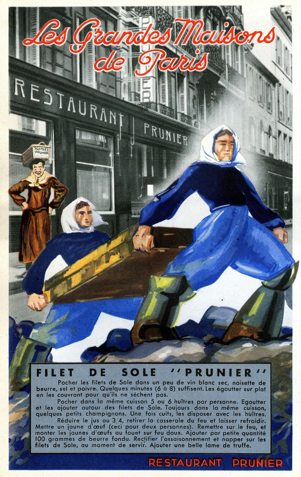 Restaurant Prunier 1910 1950