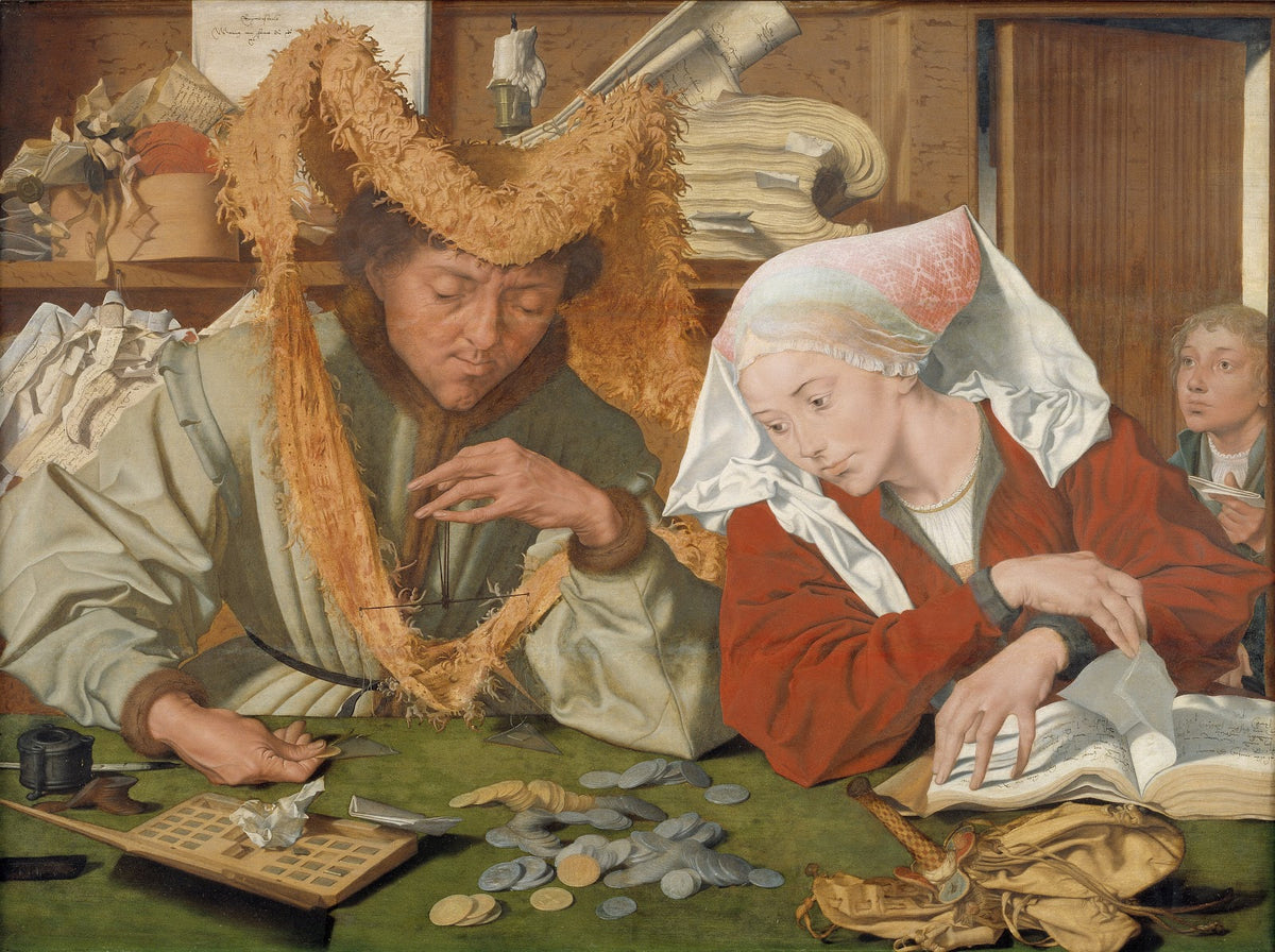 The Merchant and his Wife 1540