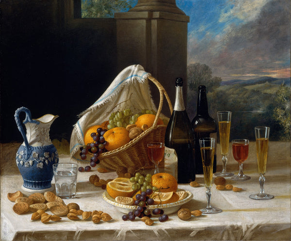 Luncheon Still Life ca 1860