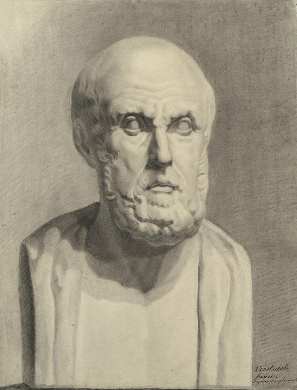 Bust of Hippocrates 1851