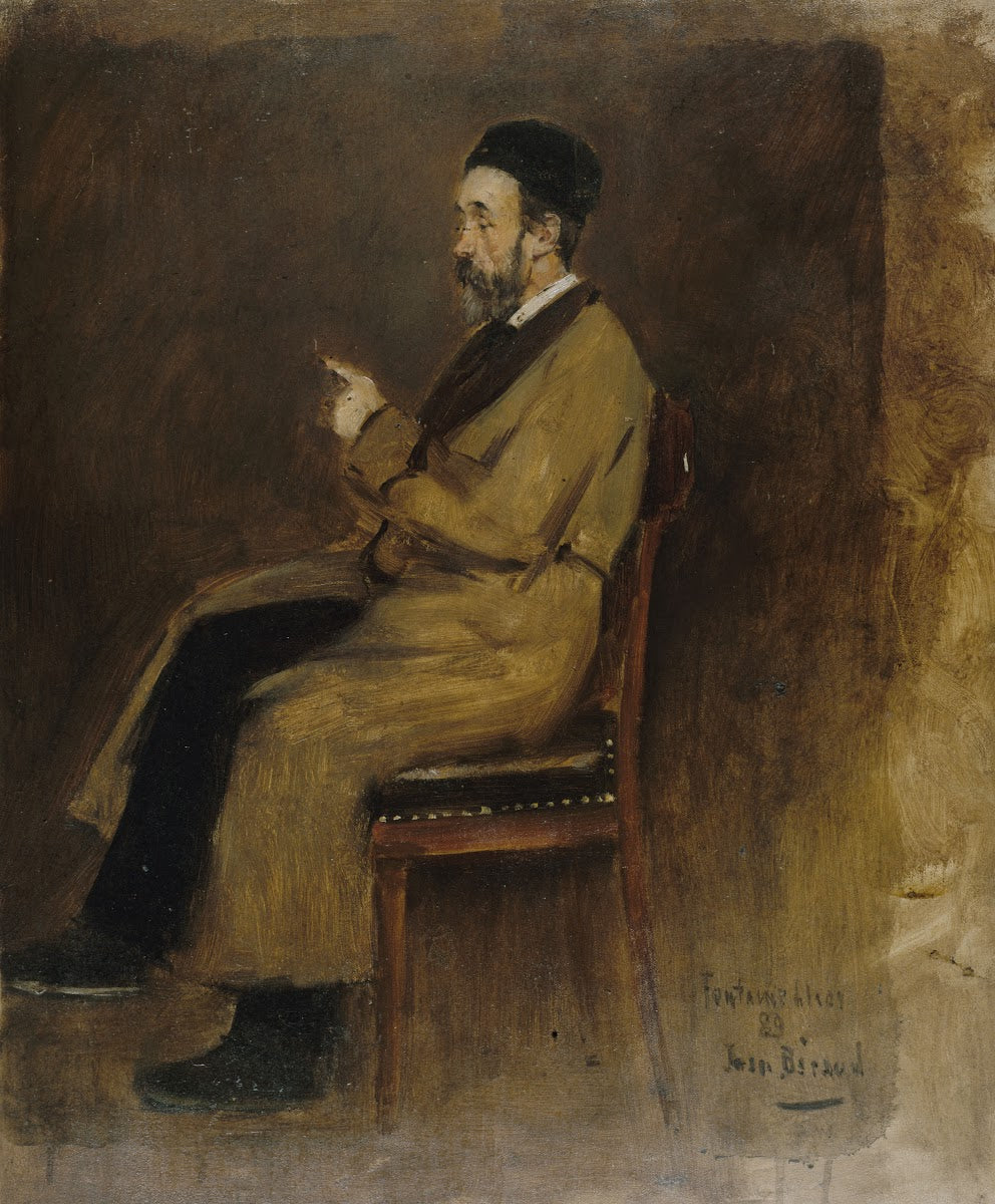Portrait de Jean Jacques Weiss 1827 1891 rédacteur au Journal des débats 1889