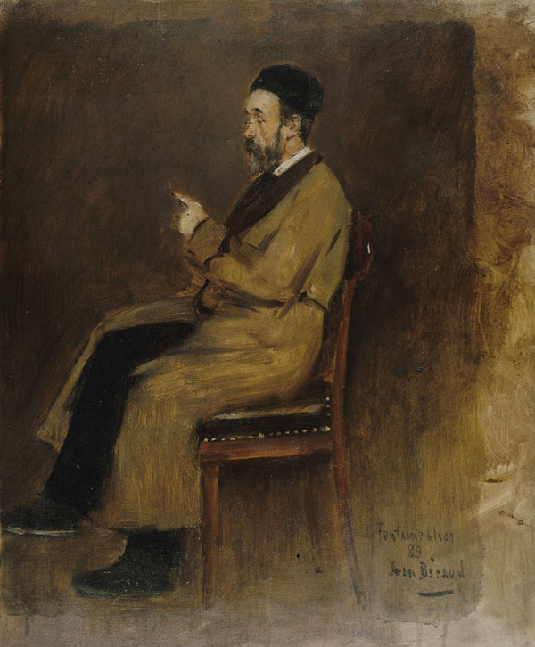 Portrait de Jean Jacques Weiss 1827 1891 rédacteur au Journal des débats 1889