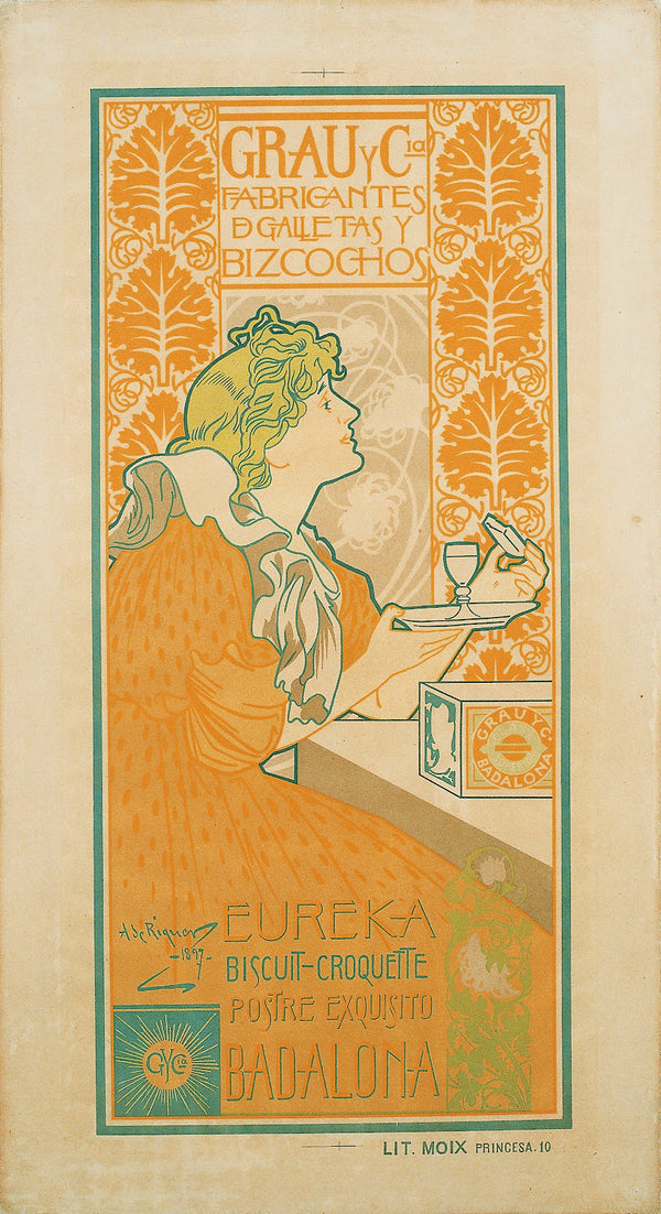 Grau Y Cia Fabricantes De Galletas Y Bizcochos 1897