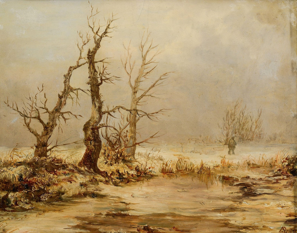 Wintry landscape
