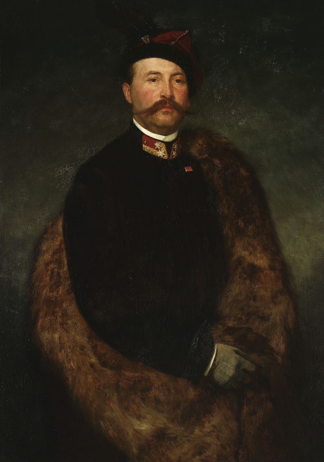 Portrait of Maksymilian Rodakowski artists brother 1863