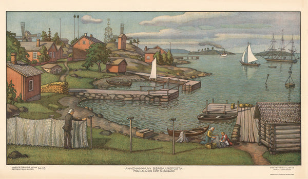 Ahvenanmaan Sisäsaaristosta Från Ålands inre Skärgård 1904