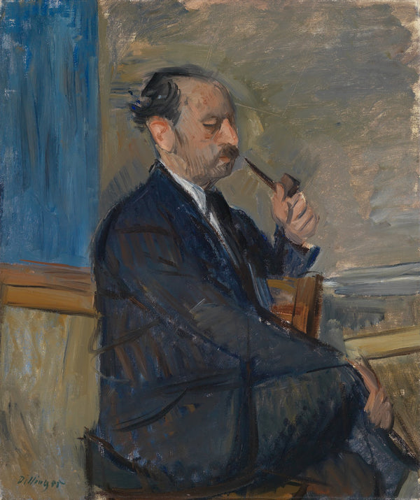 Bildnis des Malers Gustav Wolf ca 1925 1930