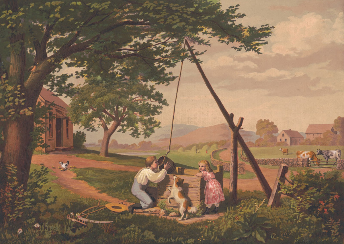 The old oaken bucket 1875