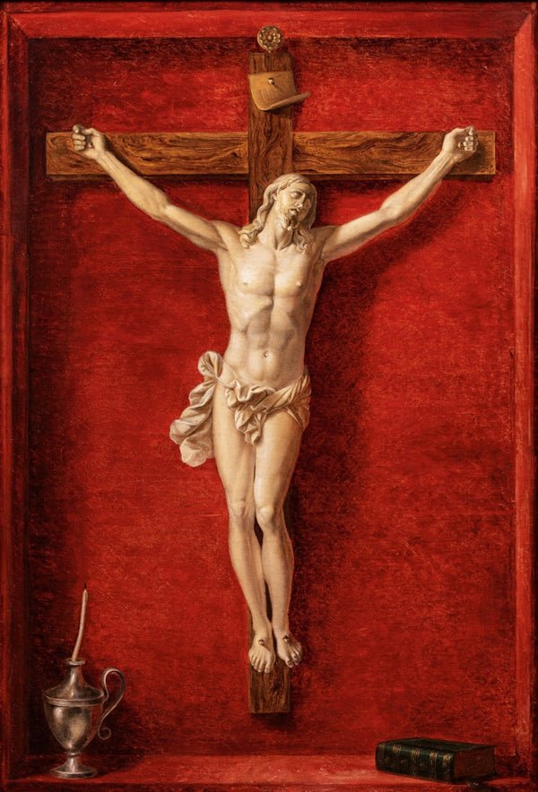 Trompe Lœil With A Crucifix