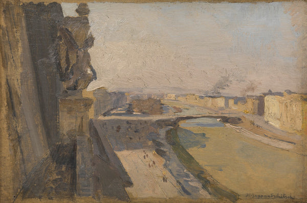 Franz Josephs Kai mit Donaukanal 1900