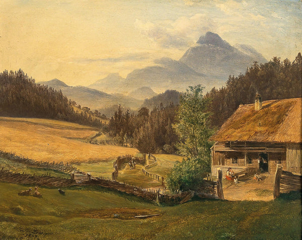 Summer landscape in the mountains 1839