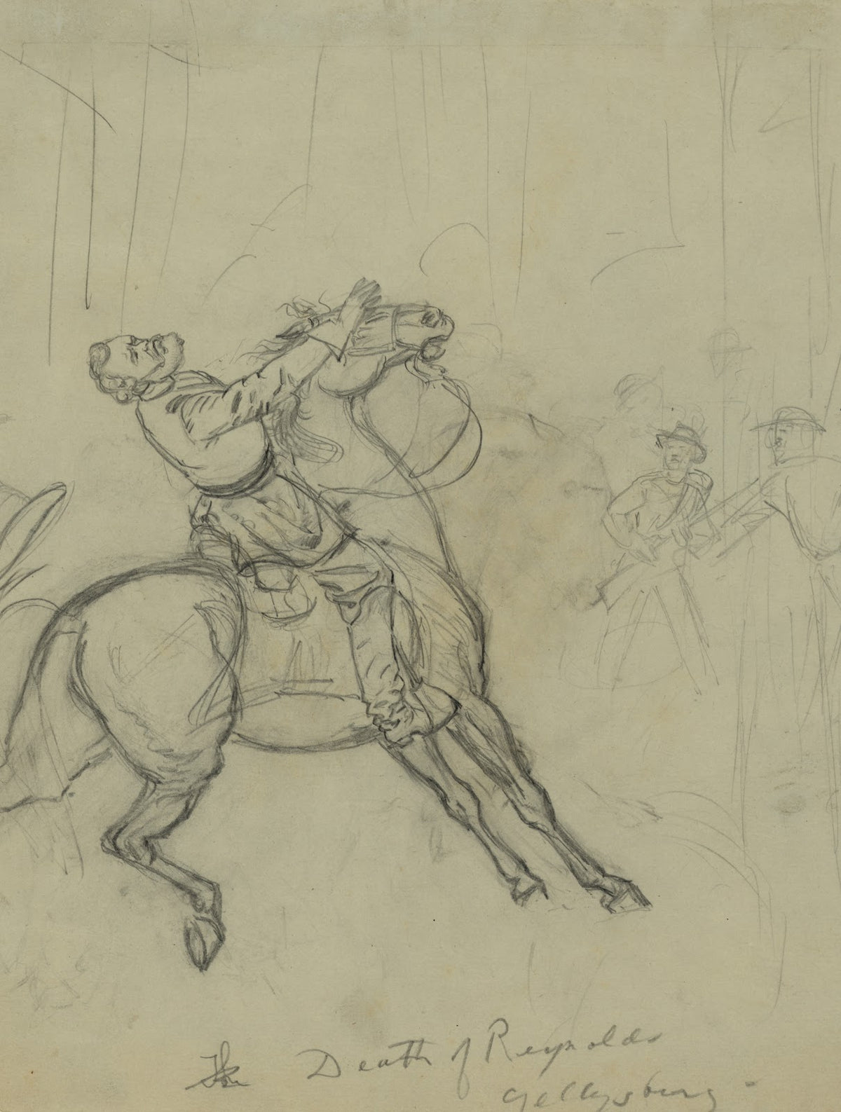 The death of Reynolds Gettysburg 1863