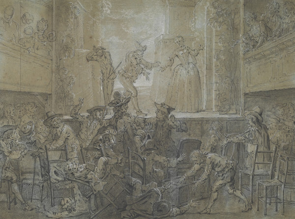 The Scene with the Tall Baguenodière 1726 1727