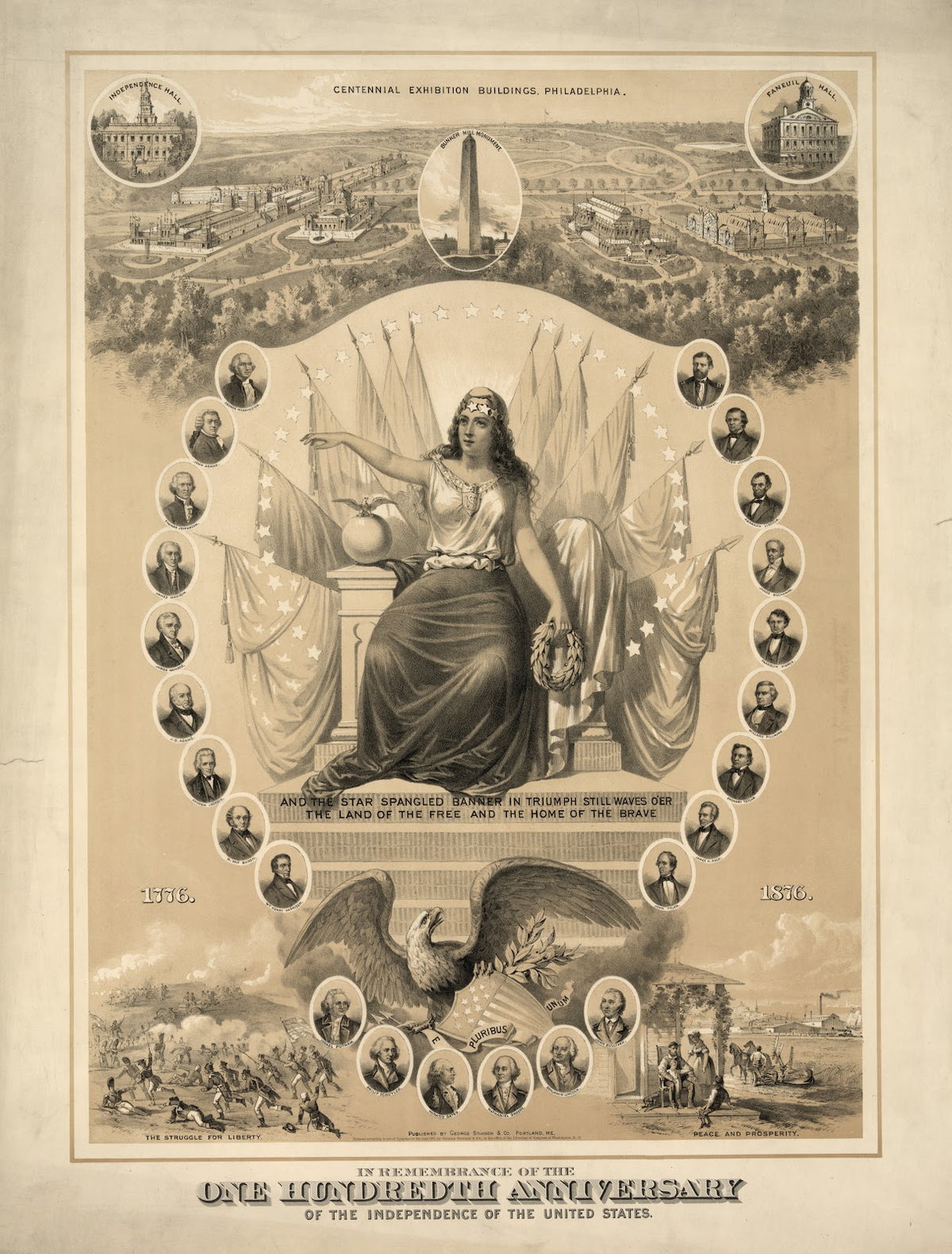 In remembrance of the one hundredth anniversary of the independence of the Unite