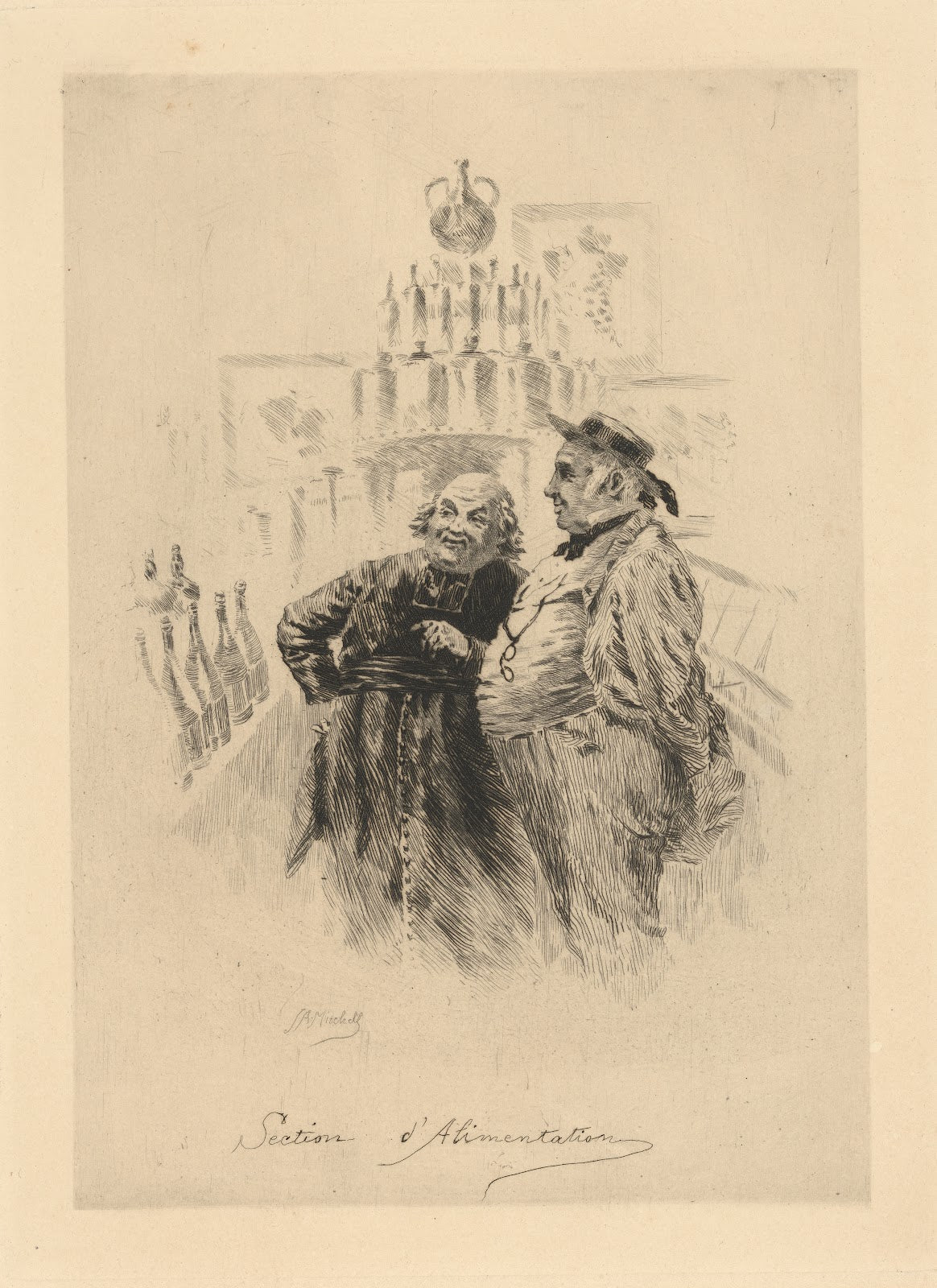 Section dAlimentation 1878