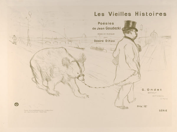 Cover Design for Les Vieilles Histoires 1893
