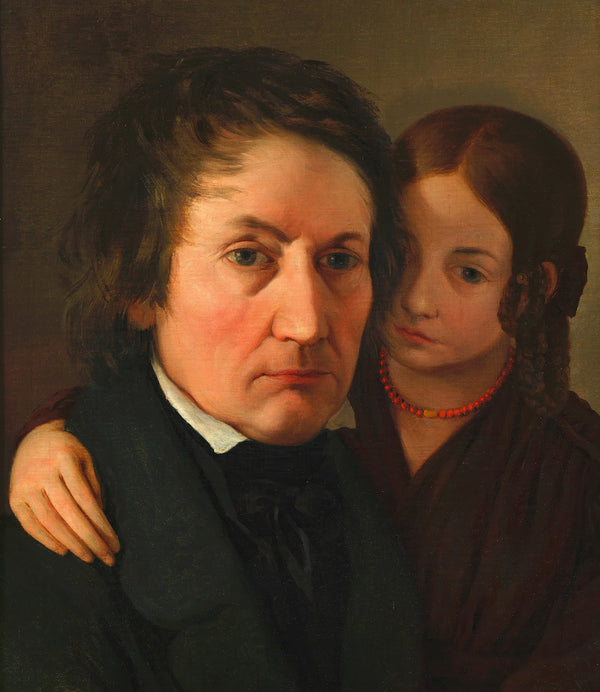 Jakob Alt und seine Tochter Luise around 1820