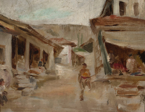 Street Bakhchisaray From the journey to Crimea between 1887 and 1899