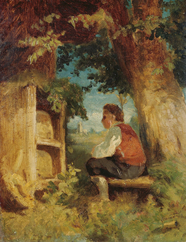 The bee friend 1863