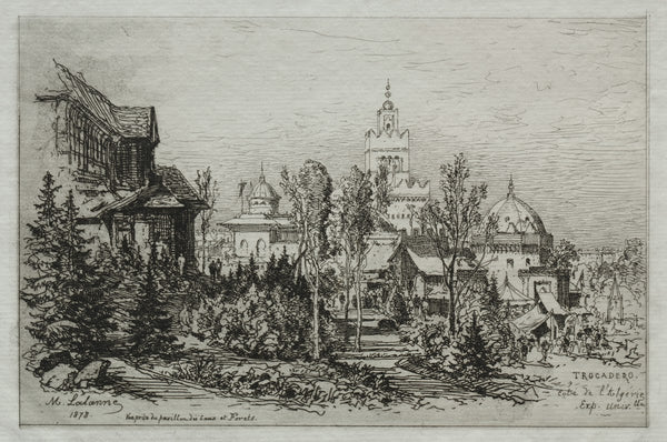 The Algerian Palace at the Trocadero 1878