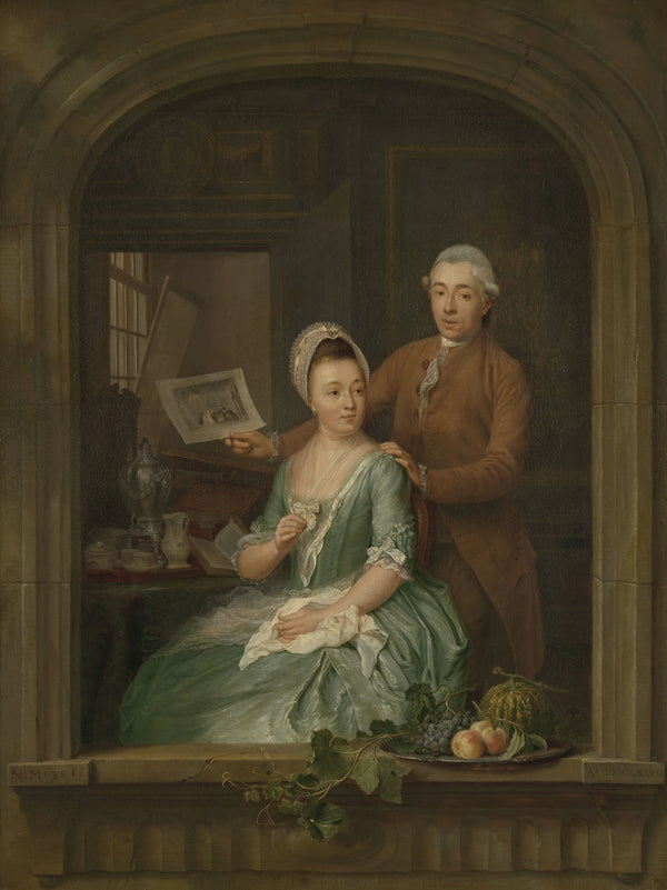 Portrait of Robert Muys and his Wife Maria Nozeman 1778