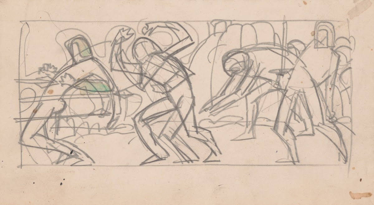 Sketches and drawings related to Der Soldat in der deutschen Vergangenheit by Ge