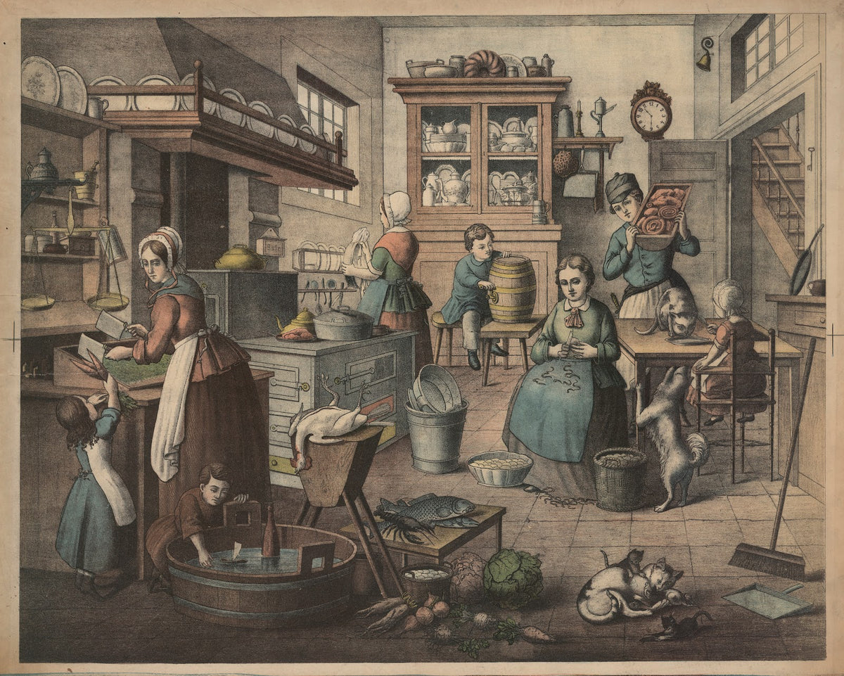 The kitchen 1888