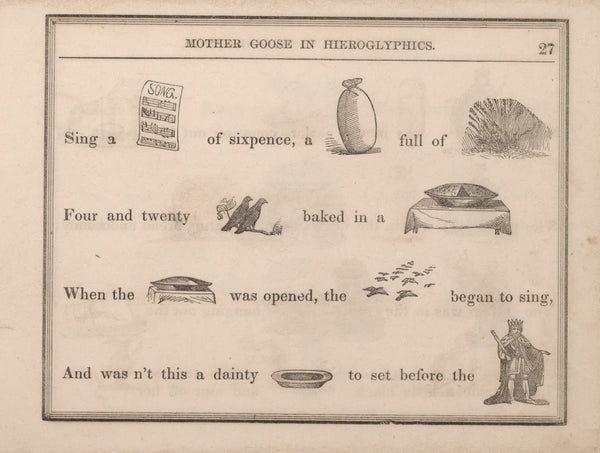 Song Bag Rye Blackbirds Pie Birds Dish King 1855