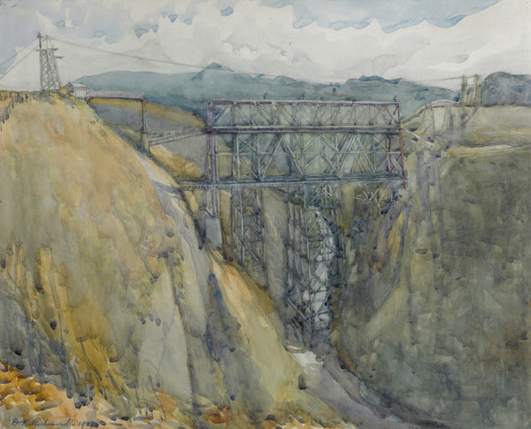 The viaduct Waikoau 1927