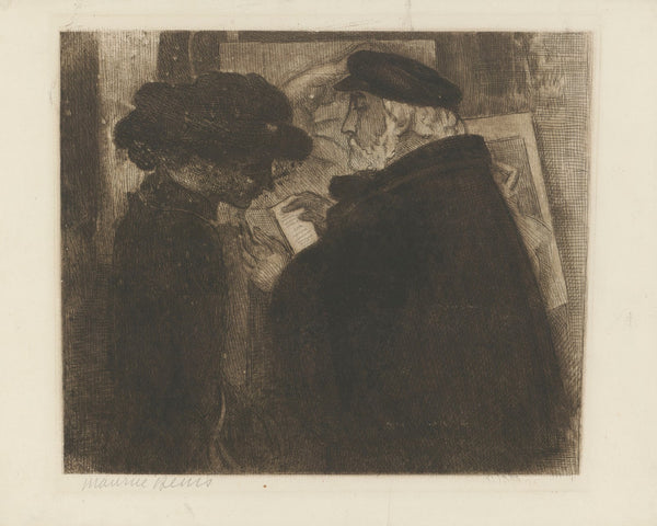 Degas et son modèle 1905