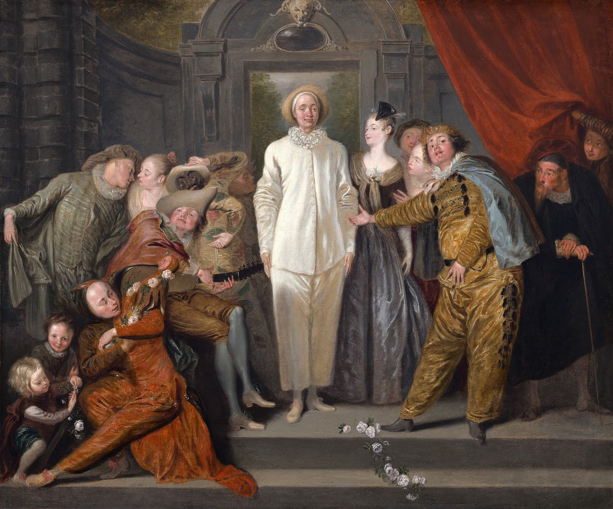 The Italian Comedians probably 1720